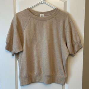 Roan and Ryan (Evereve) Short Sleeve Sweatshirt Top Size M